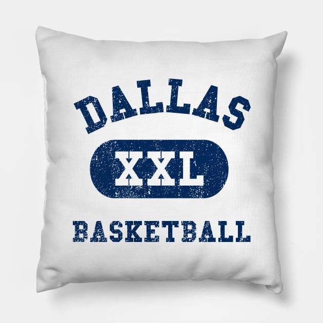 Dallas Basketball II Pillow by sportlocalshirts