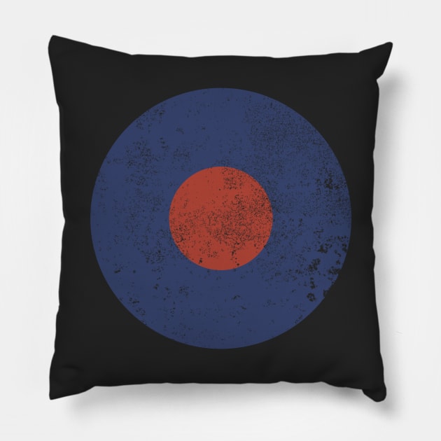 Royal Air Force (distressed) Pillow by TCP