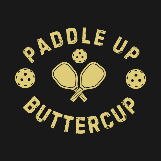 Grunge Paddle Up Buttercup by TreSiameseTee