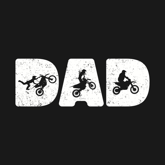 Motocross Dad Man Myth Legend Dirt Bike Motorcycle Race by larfly