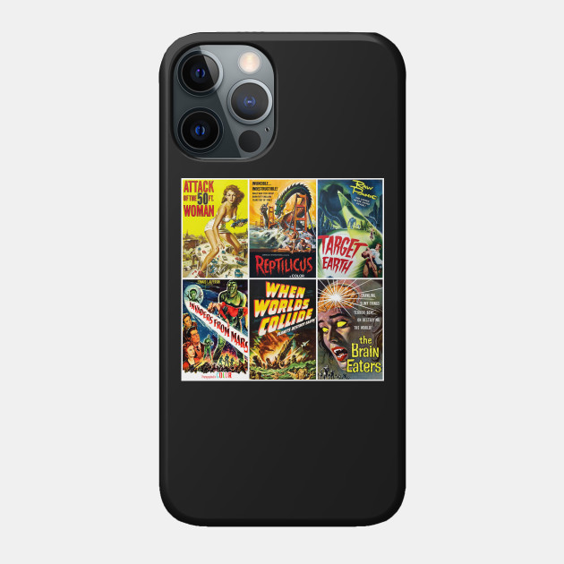 50s Sci-Fi Poster Collection - Science Fiction - Phone Case