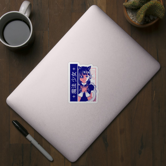 Cute anime girl - Anime Girls - Sticker