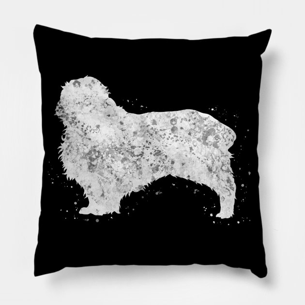 Clumber Spaniel dog Pillow by Yahya Art