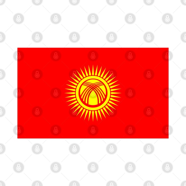 New Flag of Kyrgyzstan by designbek