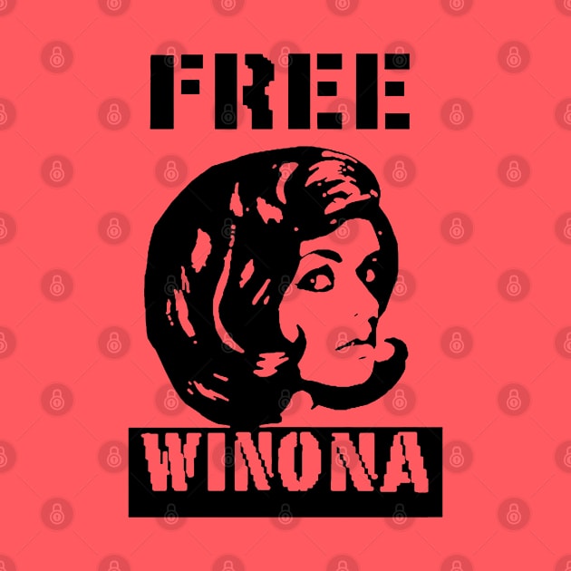 FREE WINONA 2001 by Pop Fan Shop