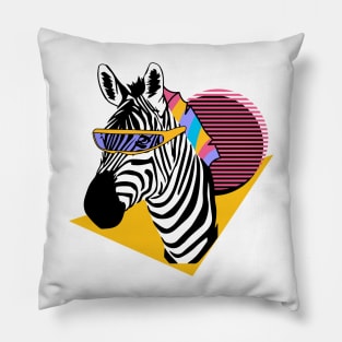 Cool Disco Zibra Looking Funcky Pillow