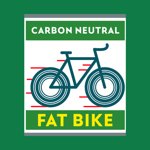 Carbon Neutral Fat Bike Tees by With Pedals