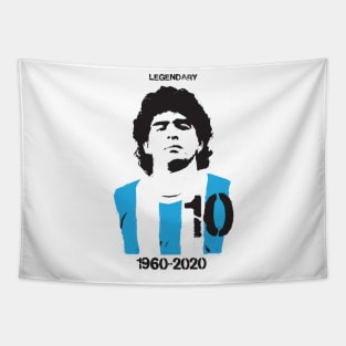Memory Diego Maradona 10 Hand Of God Legendary 1960-2020 Tapestry