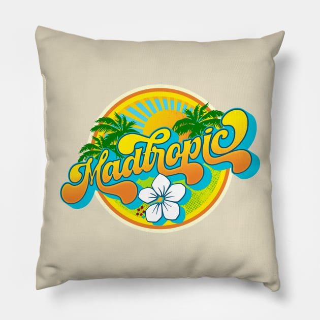 MadTropic Orange Grove Logo Pillow by MadTropic