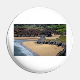 Three Cliffs Bay, Gower - 2012 Pin