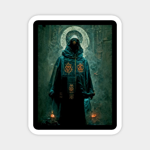 Eldritch Cult Member Magnet by BarrySullivan