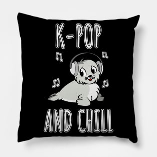 K-Pop And Chill Pillow