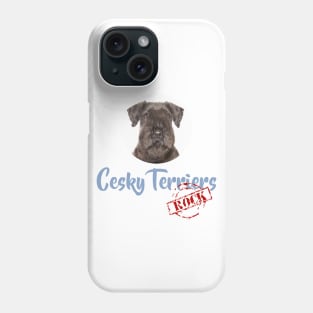 Cesky Terriers Rock Phone Case