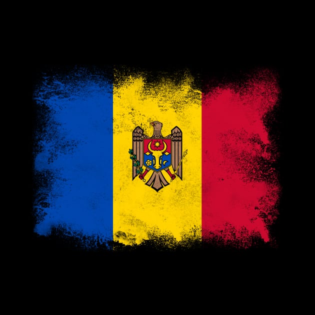 Moldova Flag by psychoshadow