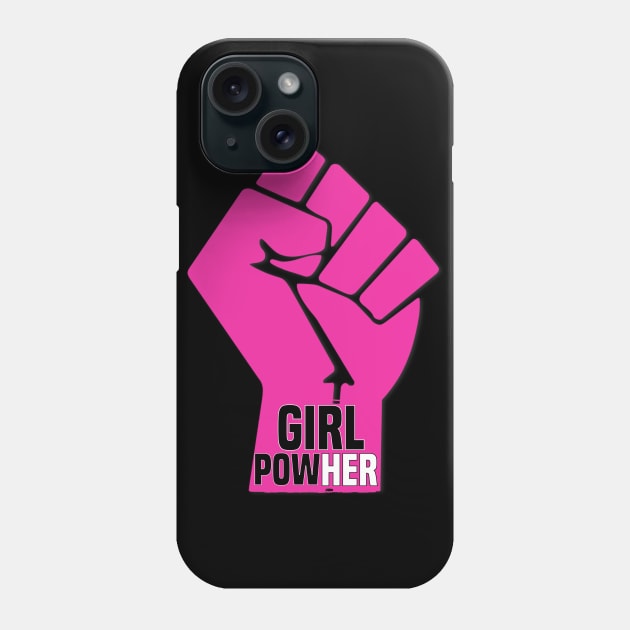 Girl PowHer Phone Case by FirstTees