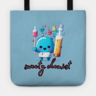 mad lab life, sweety chemist, kawaii, gift present ideas Tote