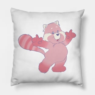 Red Panda Care Bear Pillow