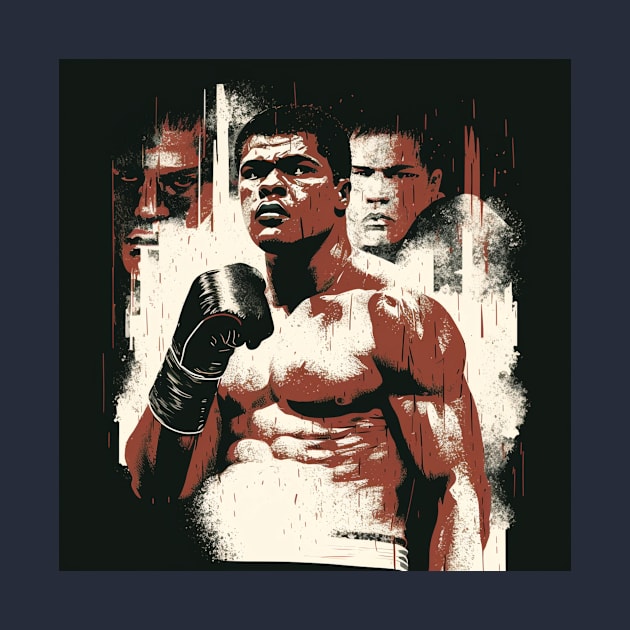 Muhammad Ali art illustration by KOTYA