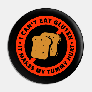 I cant eat gluten Pin