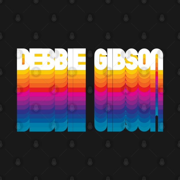 Retro Debbie Proud Name Personalized Gift Rainbow Style by Time Travel Style