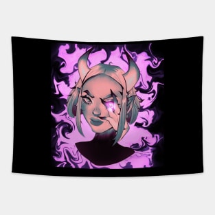 All-Seeing Demon Tapestry