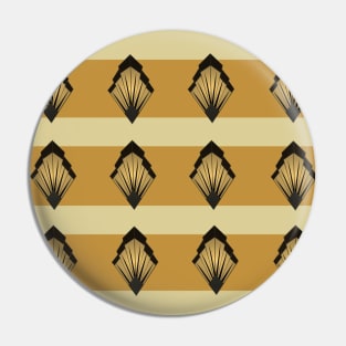 Art Deco Pattern Pin