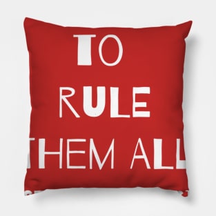 One Podcast to Rule them All Pillow