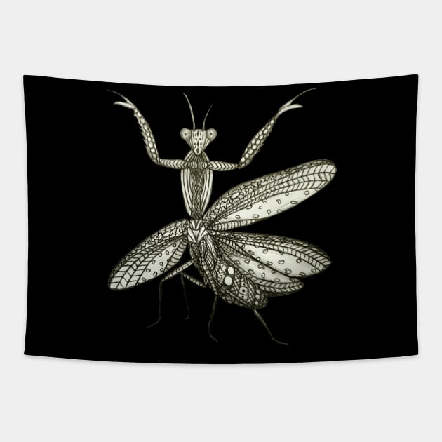 Mantis Tapestry by J.Rage