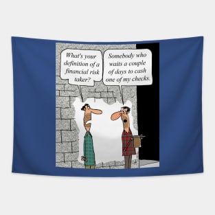 Financial Risk Taker Tapestry