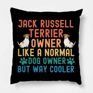 Jack Russell Terrier Owner Pillow