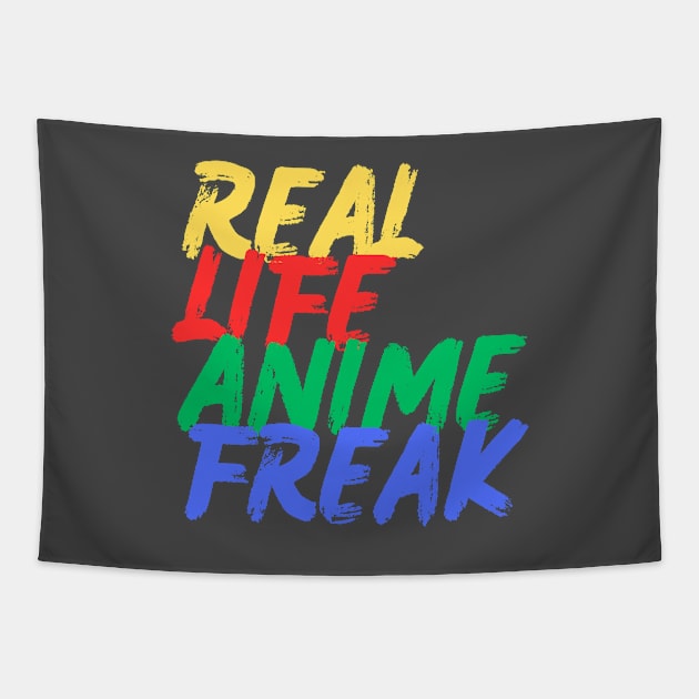 Real Life Anime Freak (Mood Colors) - Pocket ver. Tapestry by Mood Threads