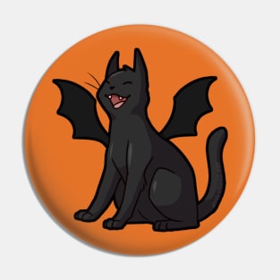 Bat Cat Pin