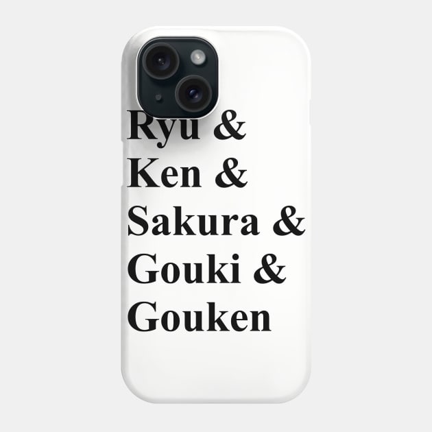 Ryu & Ken & ... Phone Case by karlangas