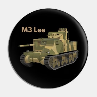 M3 Lee / Grant American WW2 Tank Pin