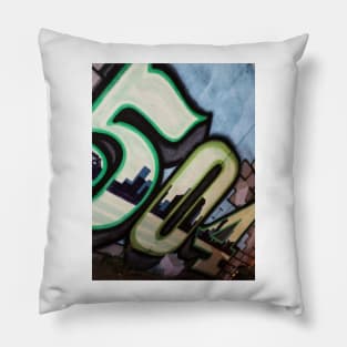 504 Graffiti Pillow