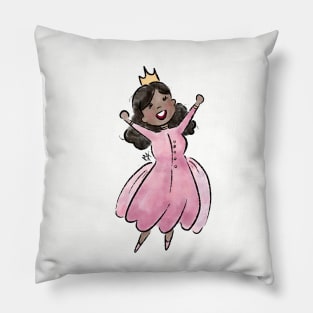 Pretty Princess (1 of 2 versions) Pillow