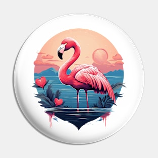 flamingo Pin