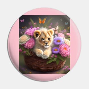 Cub in a Bowl Pin