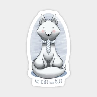 Arctic Fox in an Ascot Magnet