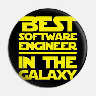 Best Software Engineer In The Galaxy Pin