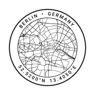 Berlin Map T-Shirt