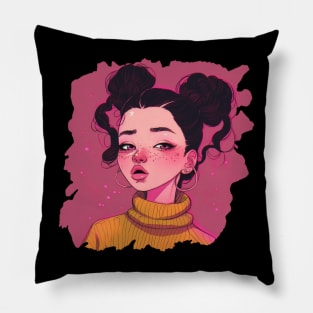 Anime girl Pillow