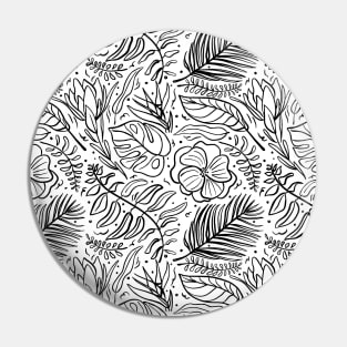 Tropical pattern Pin