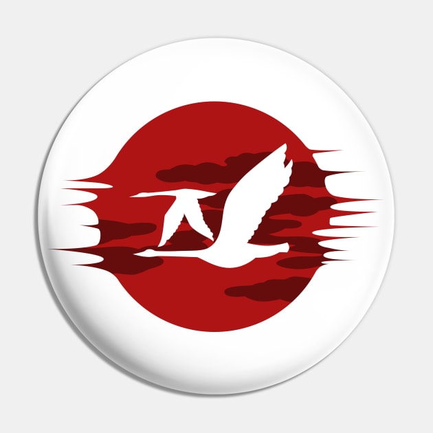 Flight - Red Pin by WhiteRave