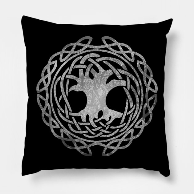 Yggdrasil, Tree of Life, Viking, Heathen Pillow by Lenny241