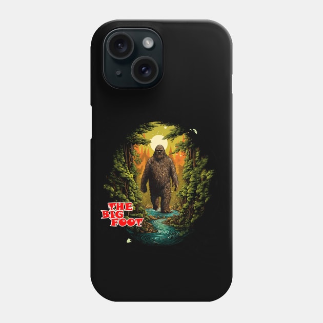 The Bigfoot Phone Case by enyeniarts