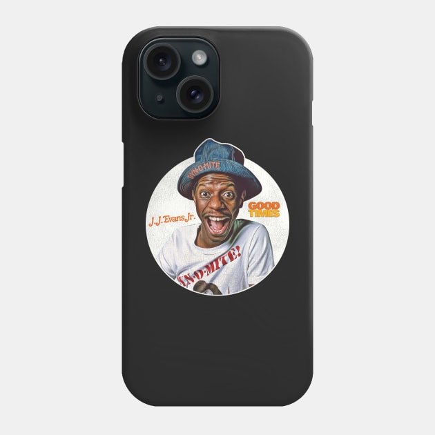 JJ Evans Jr Good Times 70s Sitcom Phone Case by darklordpug