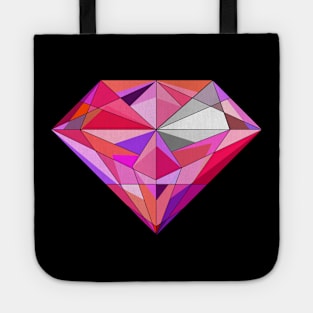 pretty ruby diamond Tote