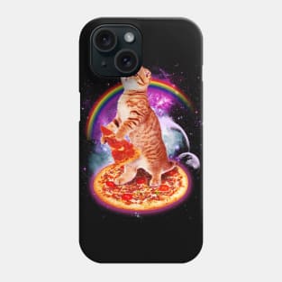 Cat Space Pizza Phone Case