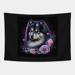 Mysterious Finnish Lapphund Tapestry